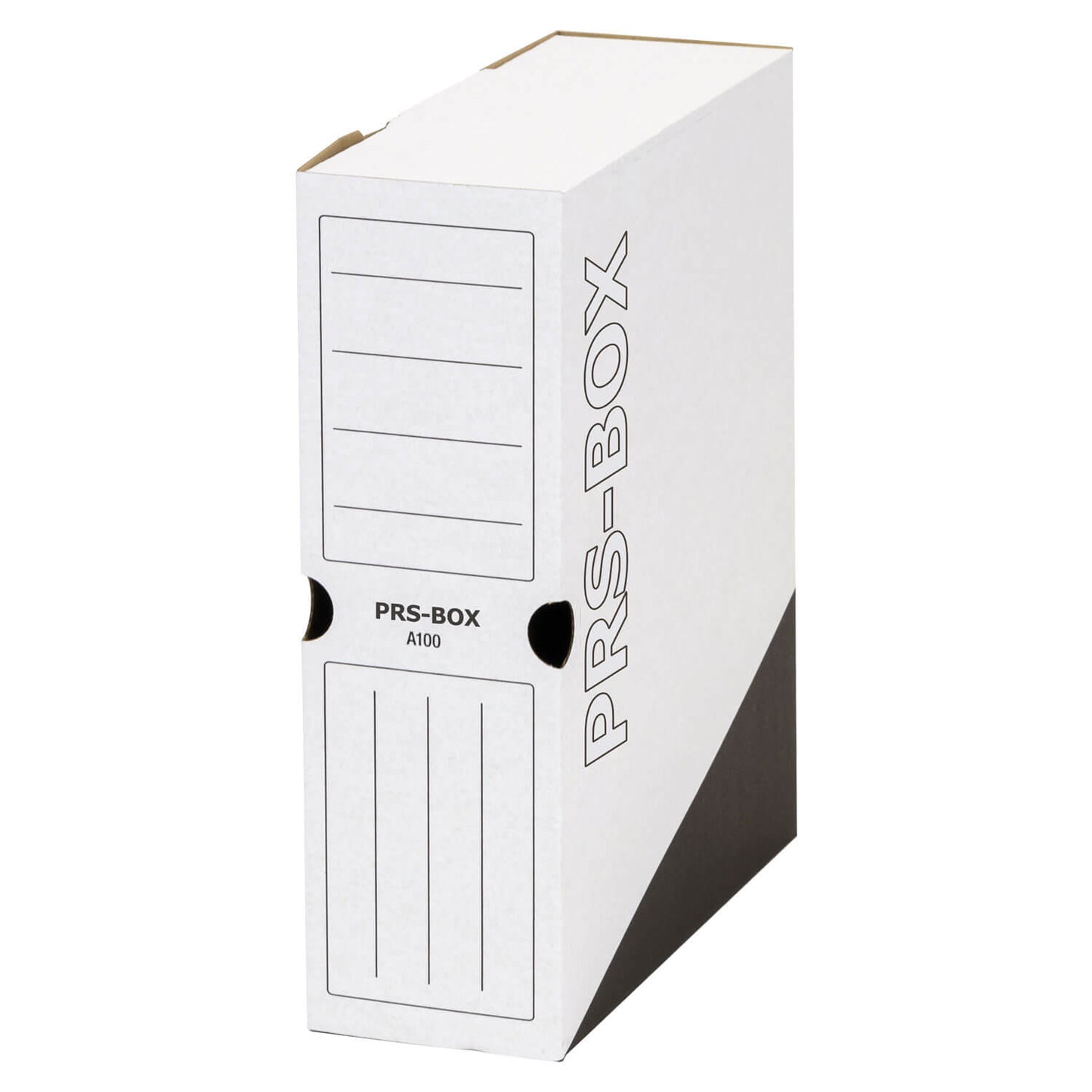 PRS Archivbox A100, Weiß/Schwarz, 100mm, 20 Stück