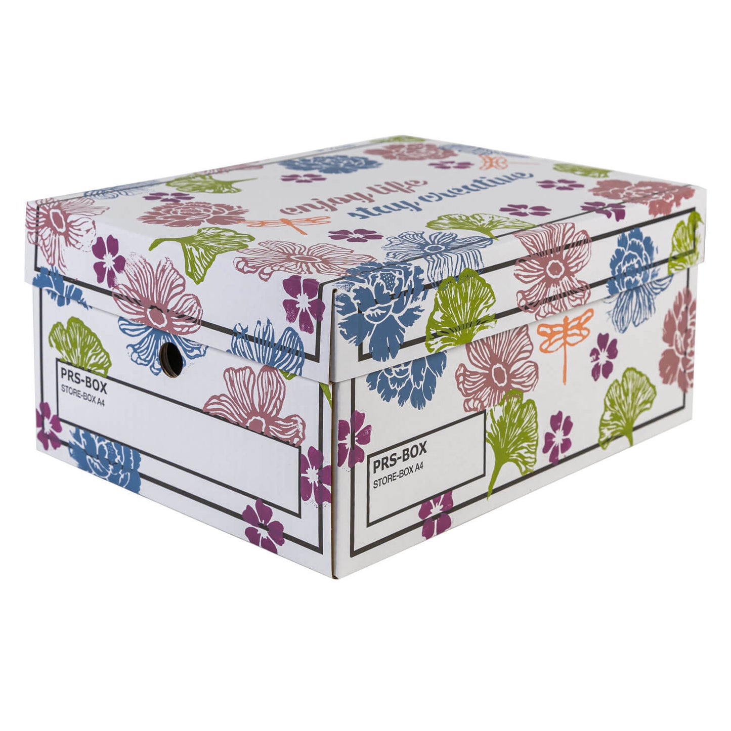 Boîtes de rangement PRS A4, blanches, 10 pièces