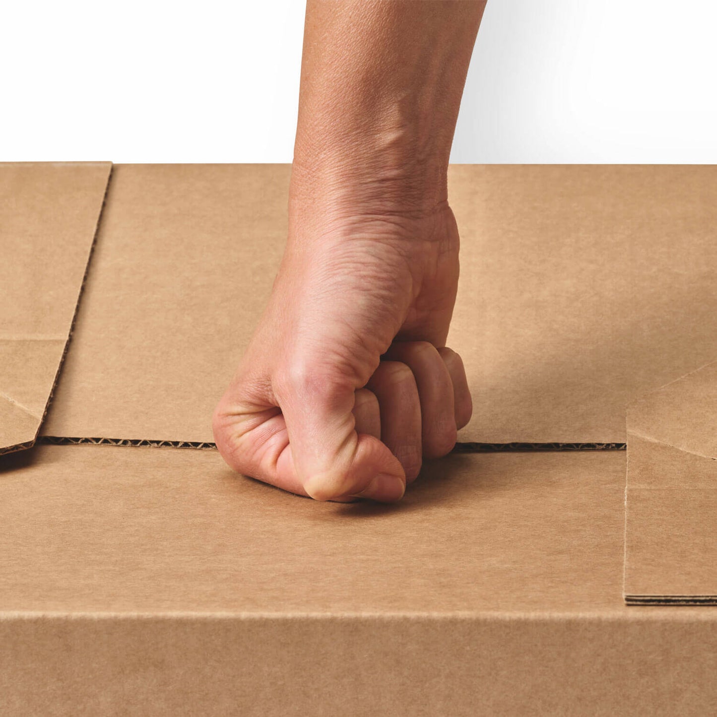 ColomPac manipulationssicherer Automatikboden mit Selbstklebeverschluss an Boden und Deckel, 10 Stück/Packung