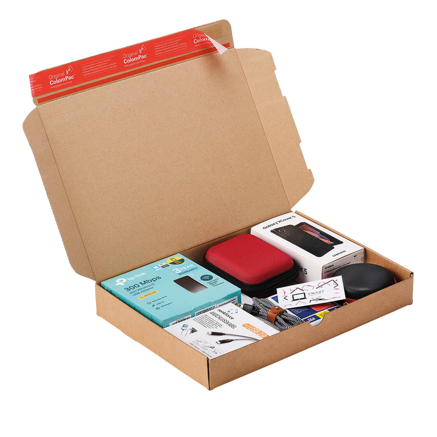 ColomPac E-Commerce Modulboxen, braun, diverse Formate, 20 Stück/Packung