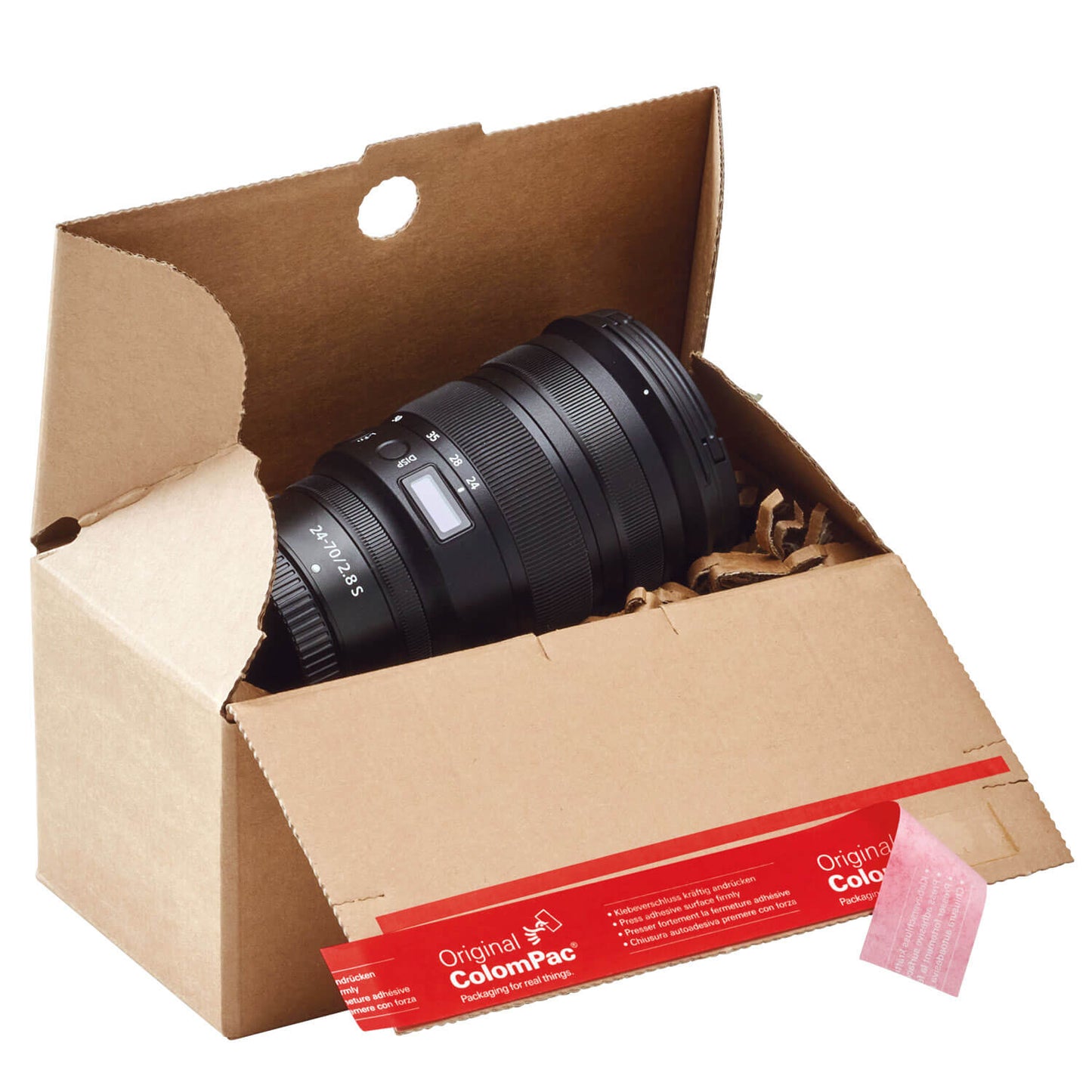 ColomPac doppelwelliger Blitzbodenkarton mit Z-Faltung und vollüberlappendem Deckel, braun, diverse Formate, 10 Stück/Packung