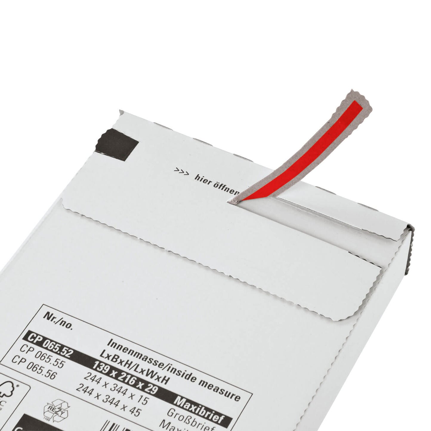 ColomPac Kurierpaket, weiß, 4 Formate, 100 Stück/Packung