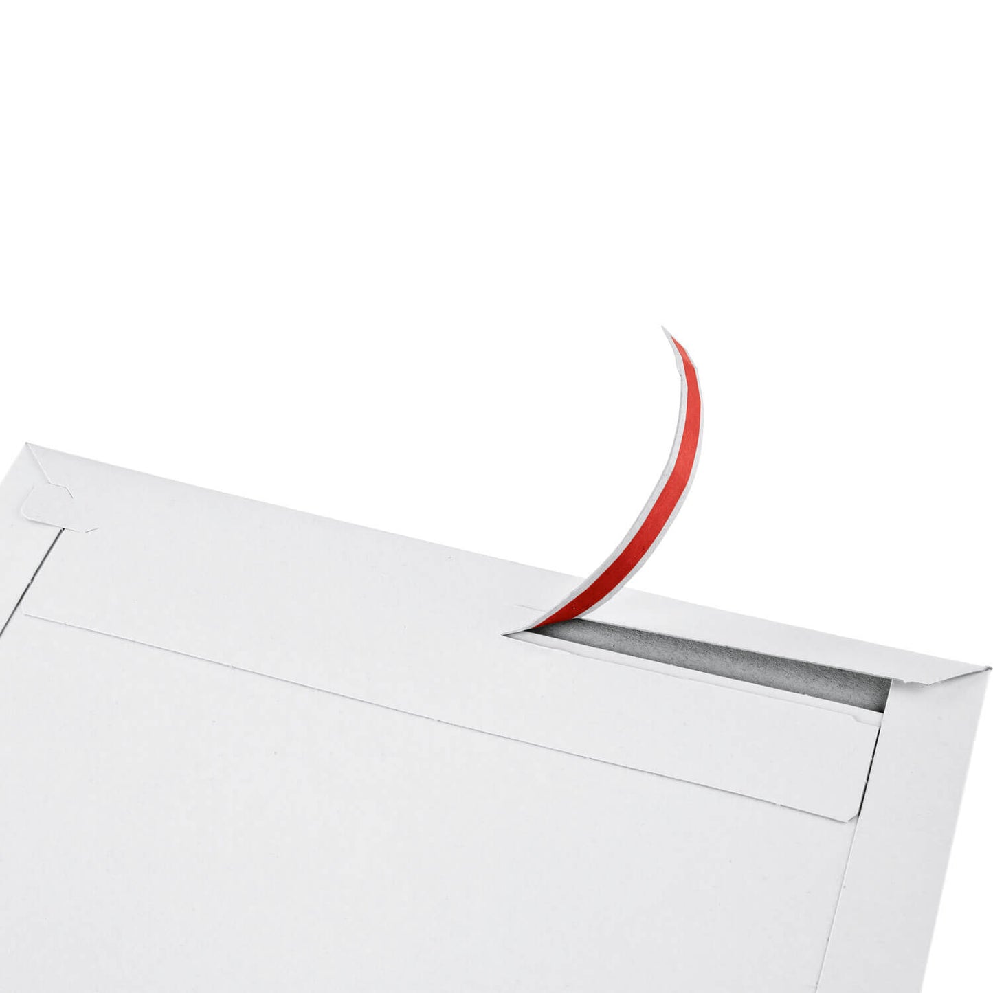 ColomPac Versandtasche mit Querbefüllung aus Vollpappe, weiß, diverse Formate, 100 Stück/Packung