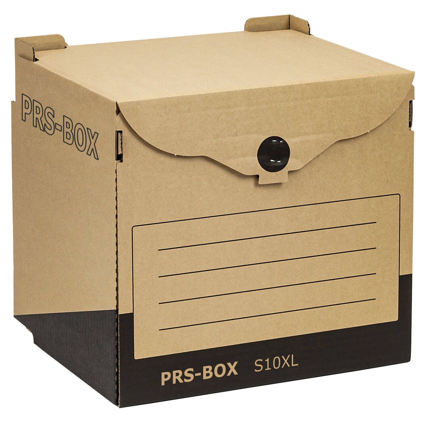 Pressel collection container S10 XL, natural/black, 10 pieces