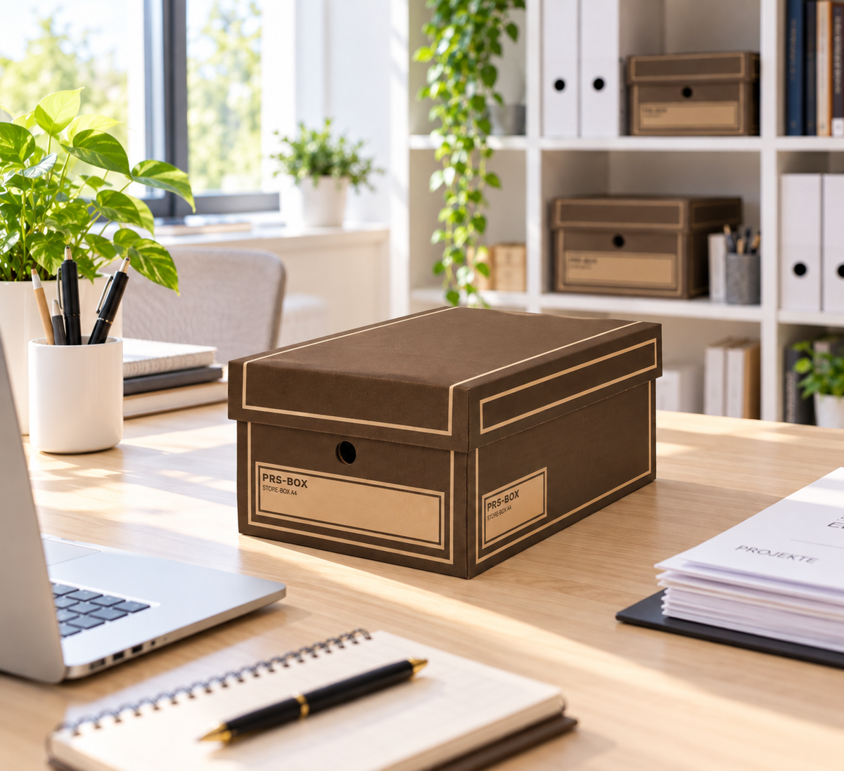 Boîtes PRS Store A4, marron, 4 + 1 pack gratuit