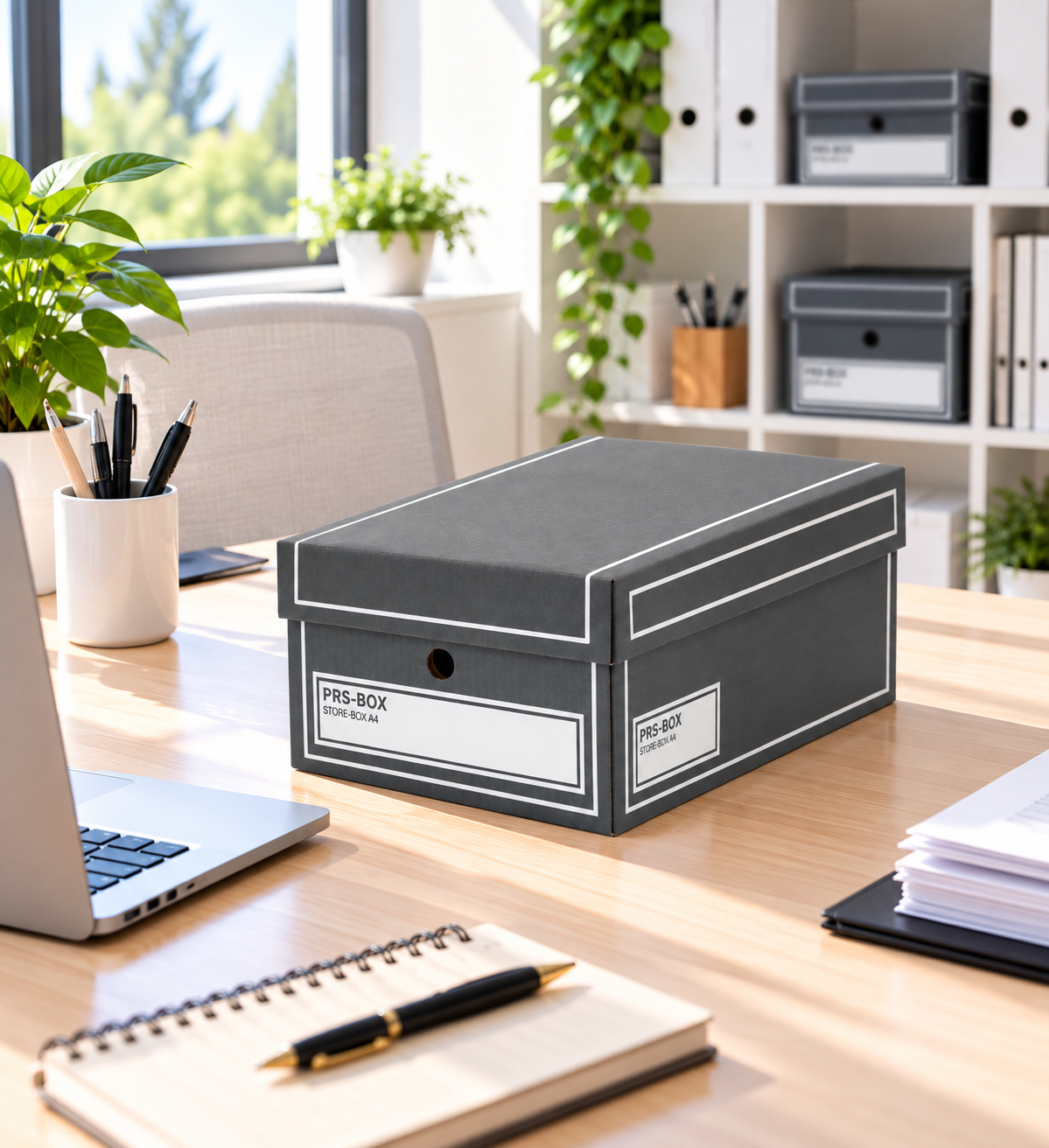 PRS Store boîtes A4, anthracite, 10 pièces