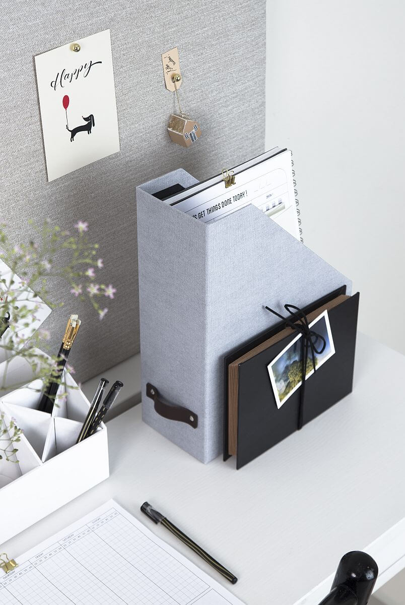 BIGSO Stehsammler ESTELLE, Hellgrau, 1 Stück - Ab Mitte Dezember erhältlich