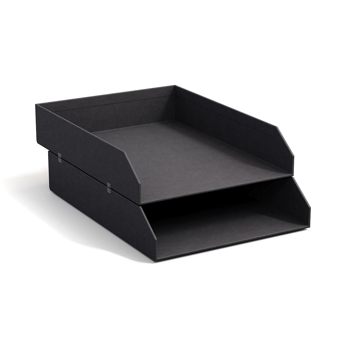 BIGSO Postfächer HAKAN, für A4, Schwarz, 2 Stück - Ab Mitte Dezember erhältlich